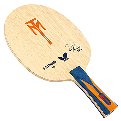 Butterfly Timo Boll W5 Flared Table Tennis Blade (Natural)
