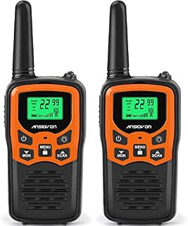 ANSIOVON Walkie Talkies for Kids Long Range 2-Way Radios Up to 5 Miles