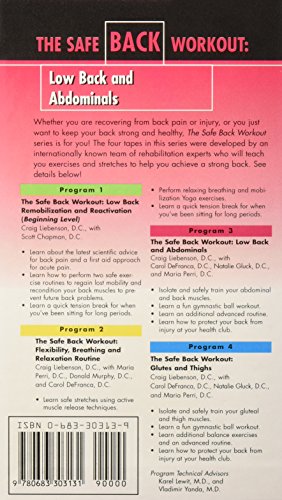 Safe Back Workout: Low Back and Abdominals (Advance Level)