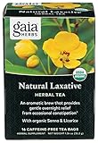 Gaia Herbs Natural Laxative Herbal Tea Bags, 16 Count