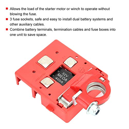 Bornes de batería automotriz de 32V terminal de distribución premium para piezas auto modificadas 3