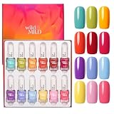 Wild&Mild Nagellack Set „Let the Colors Talk“ | Pastell & Kräftig | 12x12ml
