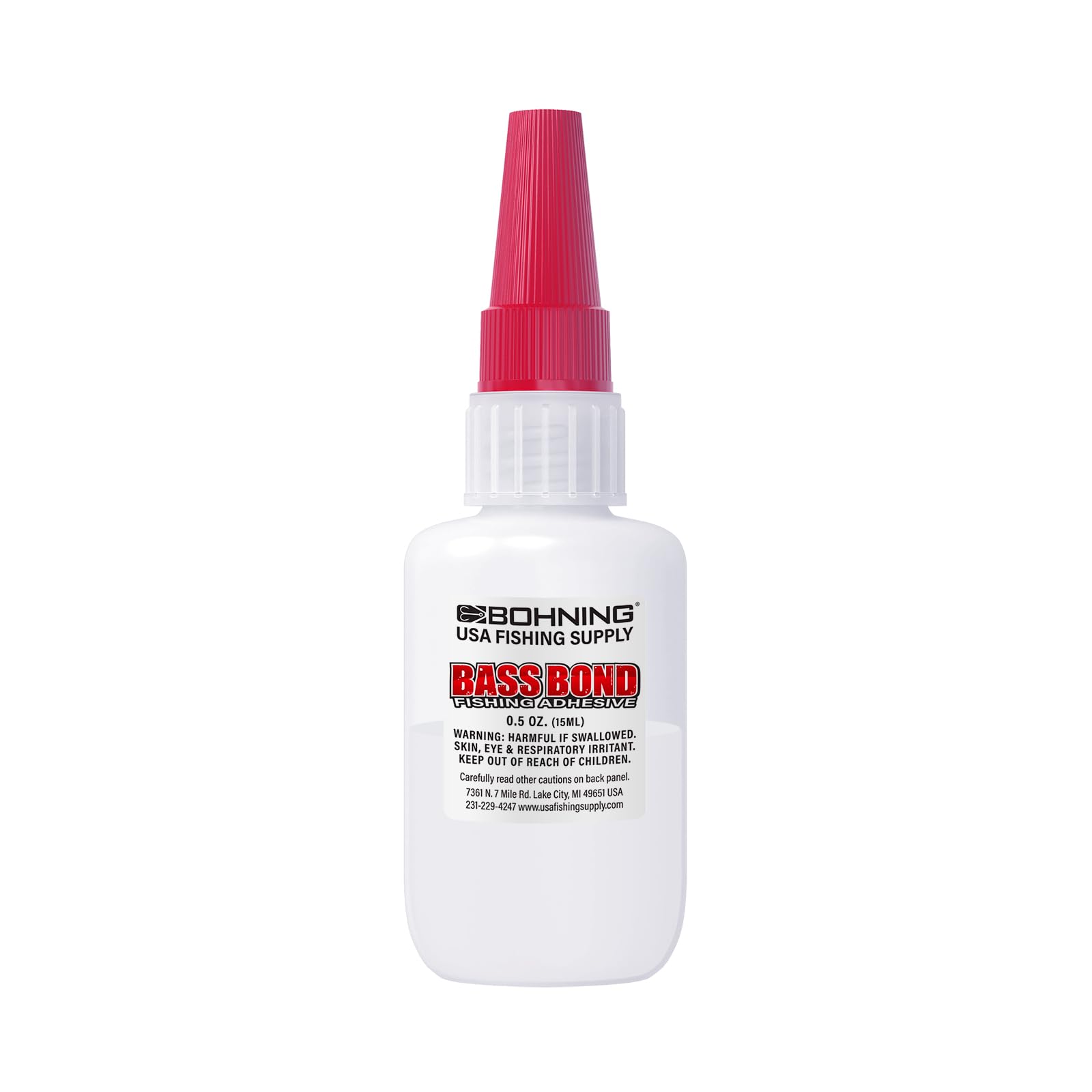 Bass Bond Fishing Glue (.5 oz) : Industrial & Scientific