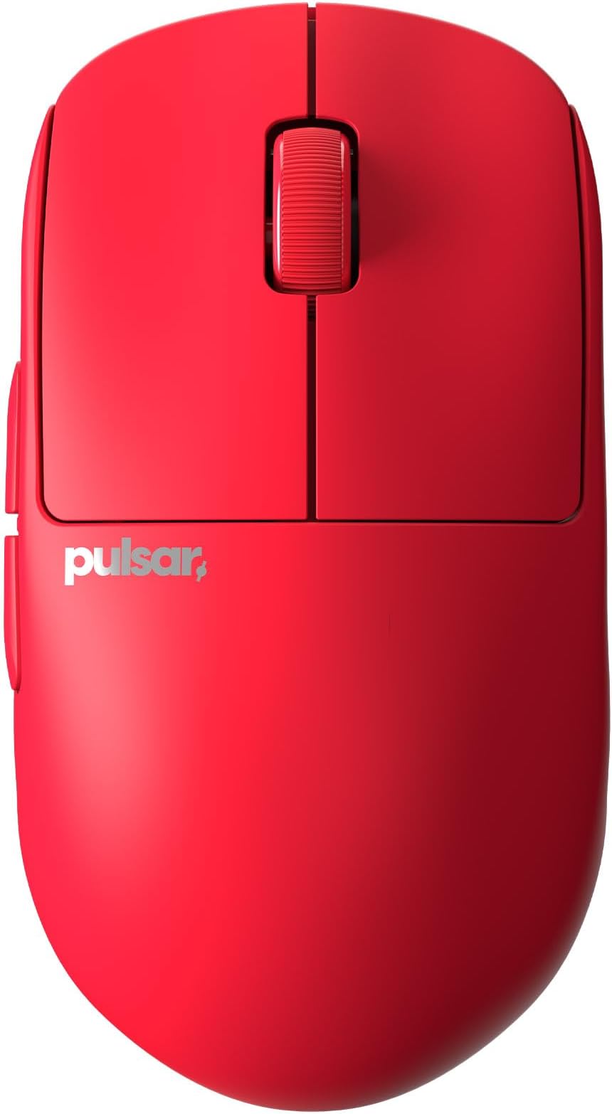 Pulsar Gaming Gears X2H Mini Wireless Gaming Mouse Ultra-lightweight 1.82 oz Ambidextrous 2.4Ghz 1ms 26000 DPI Optical Sensor PAW3395 Domestic Regular Product