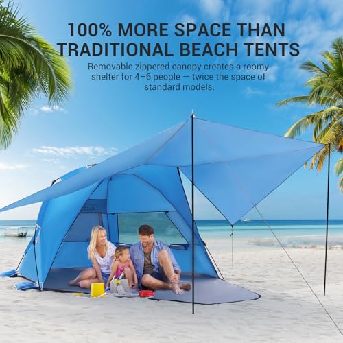 Elegear CumbreX™ Beach Tent with 360° Removable Canopy, 4 - Additional View