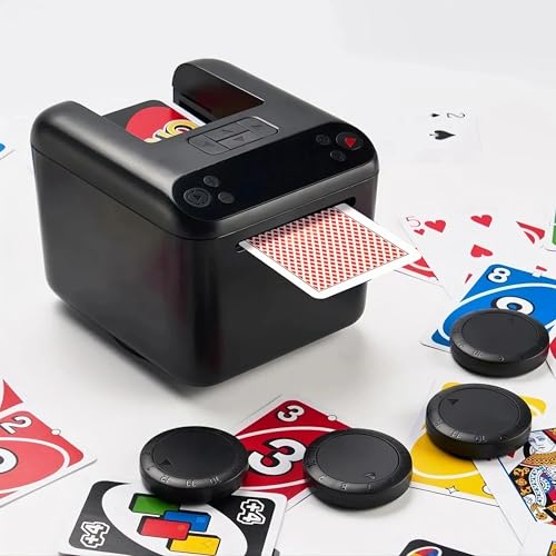 Sabot de carte automatique avec mode personnalisé et Texas Hold'em