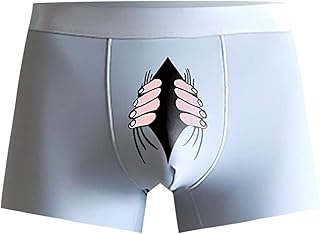 iTNHFP Super Fit Men’s Long Boxer Briefs Sexy Bamboo Viscose Soft Breathable Odor Control Performance Lace Long & Regular Leg Large Split Side Boxer 3 Pack Boxer Briefs Long Leg Boxer Brief