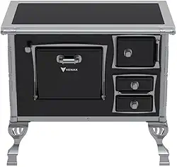 Fogao a Lenha GII N 1 Premium Preto SE