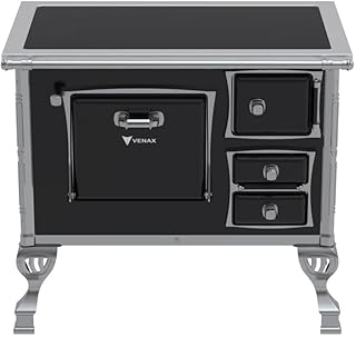 Fogao a Lenha GII N 1 Premium Preto SE