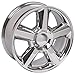 OE Wheels CV83 20 Inch Rim Fits Tahoe Style 6x139.7 20x8.5 Chrome - Hollander 5308 (1)