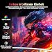 Gawfolk 27 Zoll Curved Gaming Monitor 200Hz, 1800R Full HD PC Bildschirm mit Lautsprecher, 1920x1080p Computermonitors for Home & Office, HDMI, VGA, unterstützt VESA 100 * 100MM
