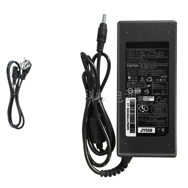 Chargeur 19V 4.74A 90W stable contre la surchauffe HP541
