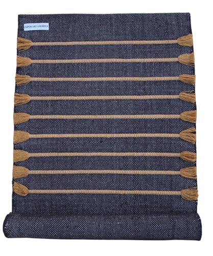 Jaipur Art & Rugs I[KjbNRbgK}bg - ɗDD̃O - ~&(24C`x72C`x5mm) ł̖̃tBbglX - KȃGNXgO(CG[_[Nu[)