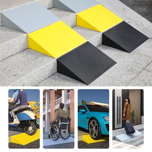 Rampa plástica para coches, portátil y antideslizante miniatura 6