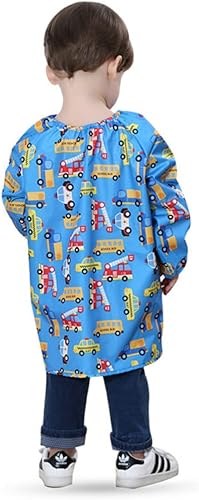 Miniatura 5 de ORFOFE Delantal de pintura para niños de 3 a 5 años