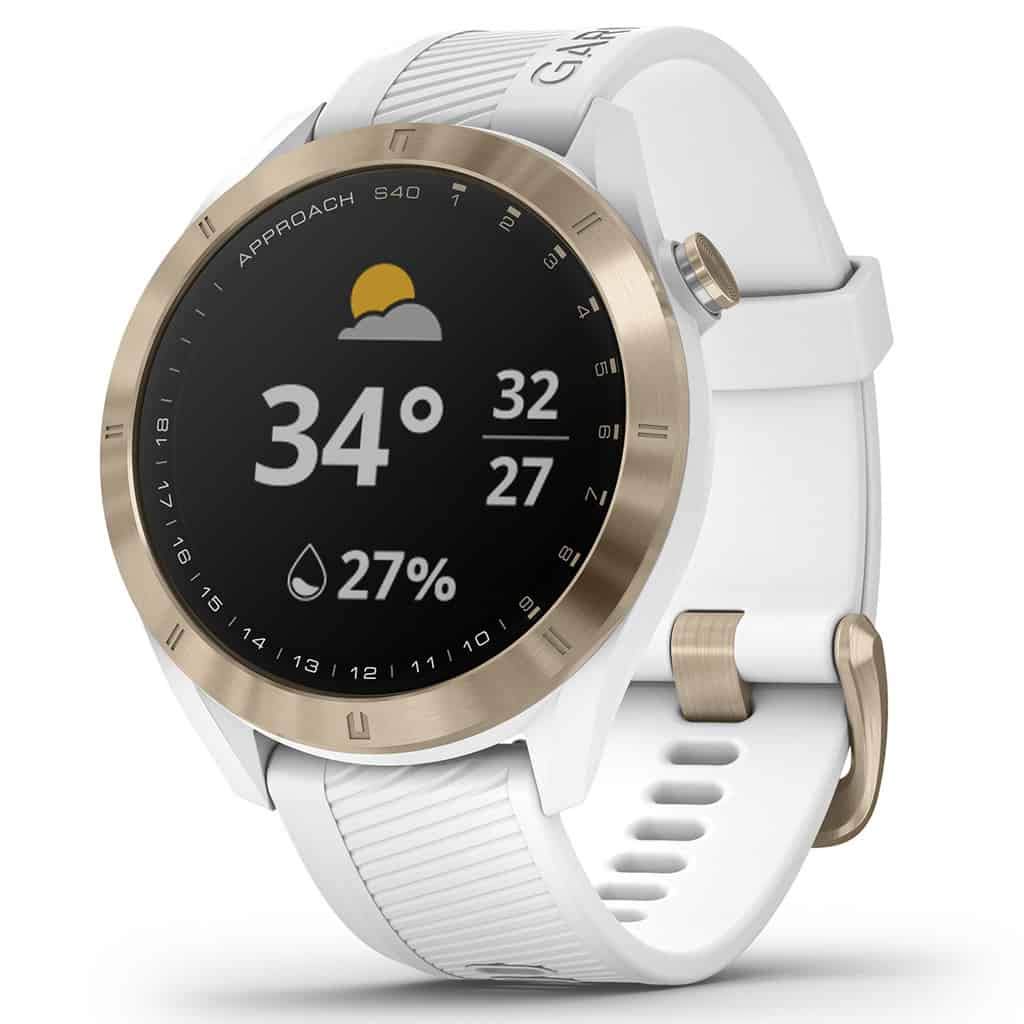 Garmin Approach S40 Smartwatch Golf White