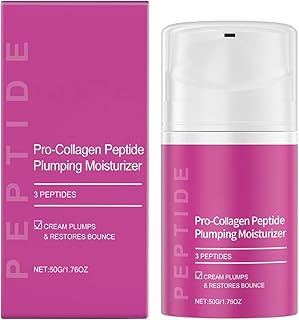 Crema hidratante facial con péptido Pro-Colág...