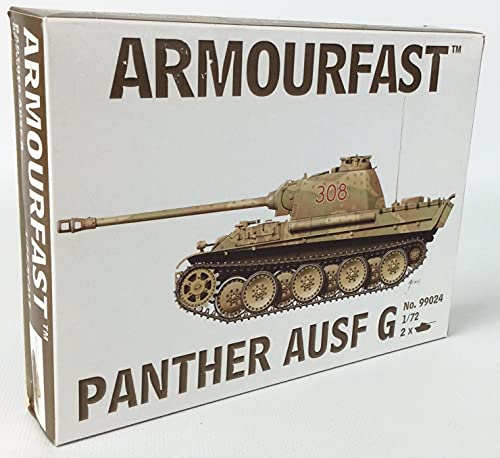 Armourfast Panther Ausf G Tank (Set of 2) (1/72-Scale)