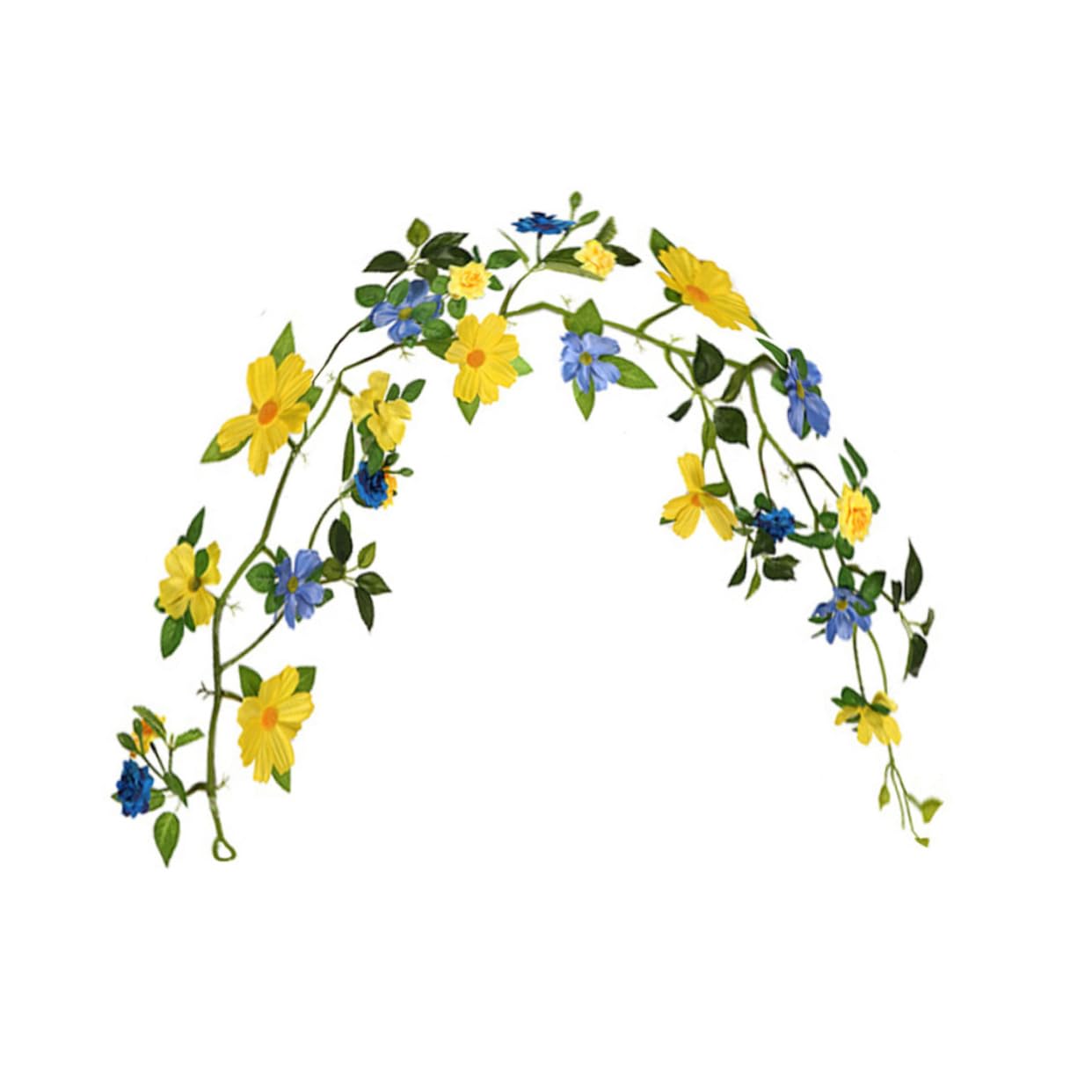Cabilock 4stücke Hängende Blumen-Girlande Bipinnatus Kunstblumen Für Hochzeiten Und Wohnaccessoires Dekorative Blumenranke Für Und Türschmuck