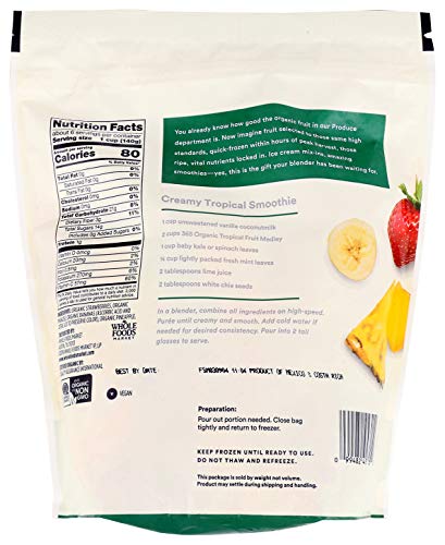 365 By Whole Foods Market, Tropical Fruit Medley Organic, 32 Ounce #TOP1