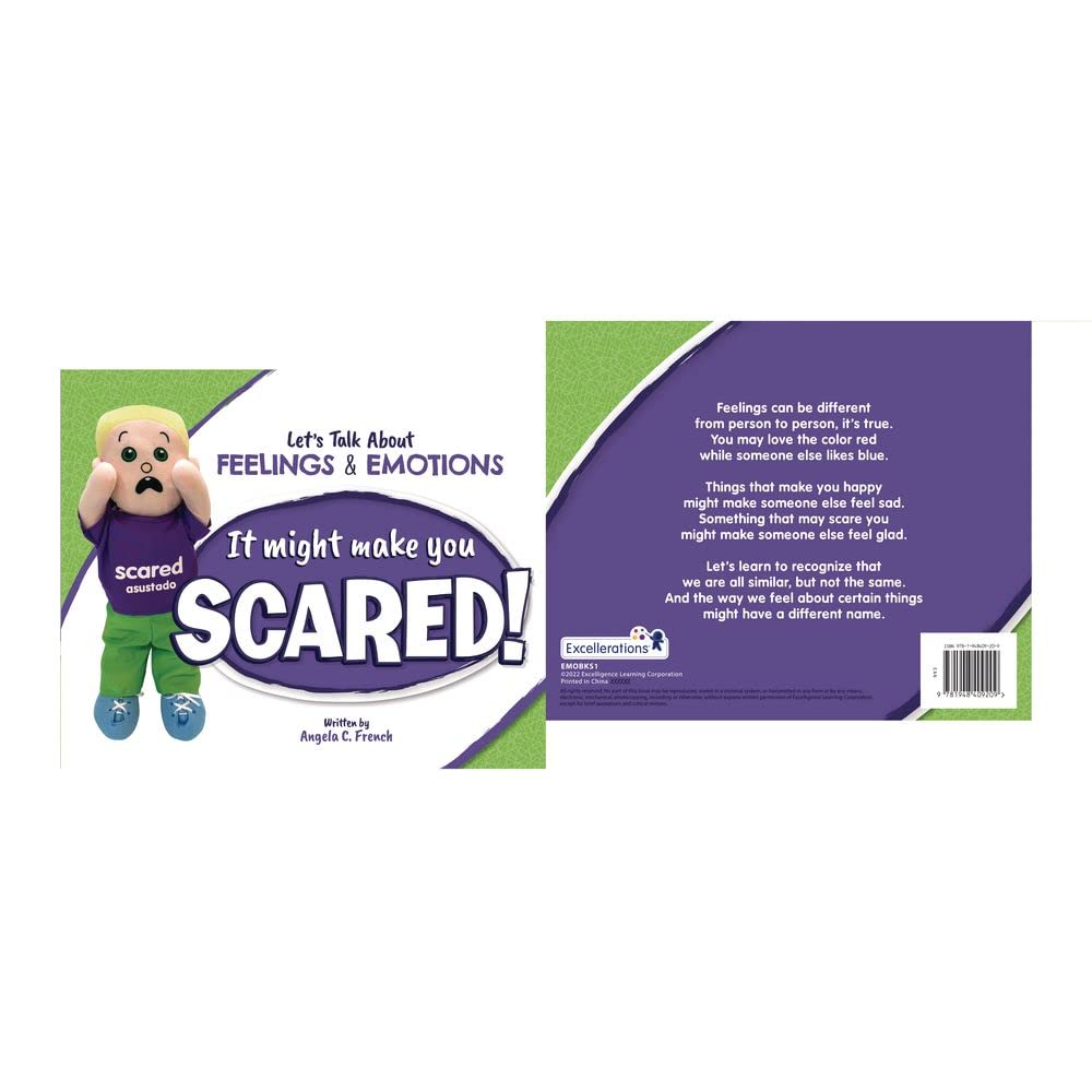 Excellerations Let?s Talk About Feelings and Emotions Book Set 1-4 Books