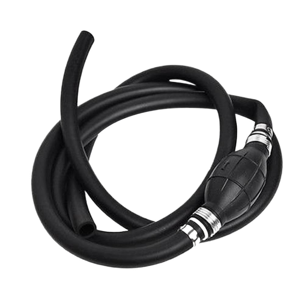 Assemblaggio Tubo Carburante Gomma 1/4 Pollice 6Ft 2 Metro Con Pompa Di Adescamento Per Fuoribordo Marini Compatibile Con Motori Per Barche RV