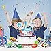 BBLIKE Toppers para Tartas, Topper de Pastel de Cumpleaños Coche + Avión...