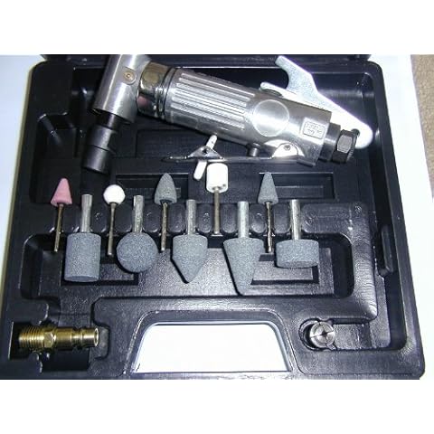 15pc Toolzone Air Angle Die Grinder Kit Cover