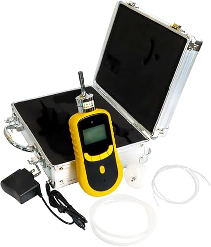 Miniatura 8 de ATO Detector de gas combustible portátil, detector de 0 a 100% LEL con registro de datos, monitor de gas combustible con alarma de sonido, luz y