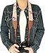 Alled Camera Strap Neck, Adjustable Vintage Floral PInk Camera Straps Shoulder Belt for Women/Men,Camera Strap for Nikon/Canon/Sony/Olympus/Samsung/Pentax ETC DSLR/SLR