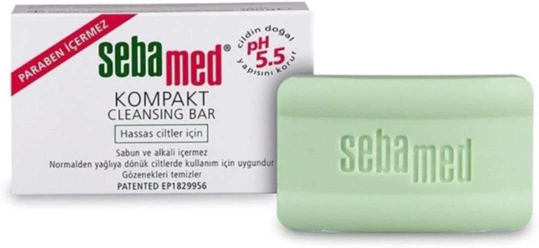 Sebamed Kompakt Temizleme Barı, 100gr, Yeşil
