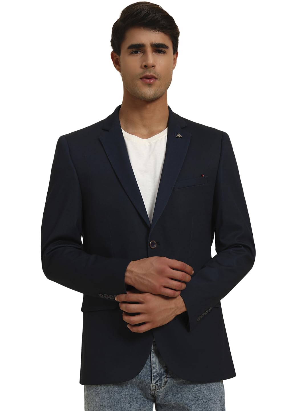 cantabil Men' Solid Summer Wear Slim Fit Blazer (P_MBZC00030)-picture-32
