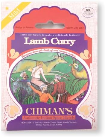 Chimans Lamb Curry Authentic Indian Spice Blend 1x28g