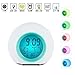 Vekey Alarm Kids Wake Up Light Clock Premium Digital Display Model, One Size, White