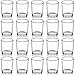 DARJEN Votive Candle Holders Set of 72 - Glass Votives Holder - Clear Tealight Candle Holder Bulk for Table Centerpieces & Wedding Decor