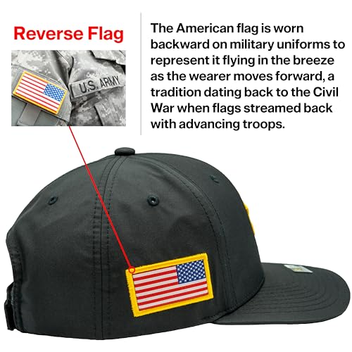 Image of Gulf War Veteran Hat for Men Camo US Army Hat, Official Licensed Combat Veterans Embroidered Baseball Cap