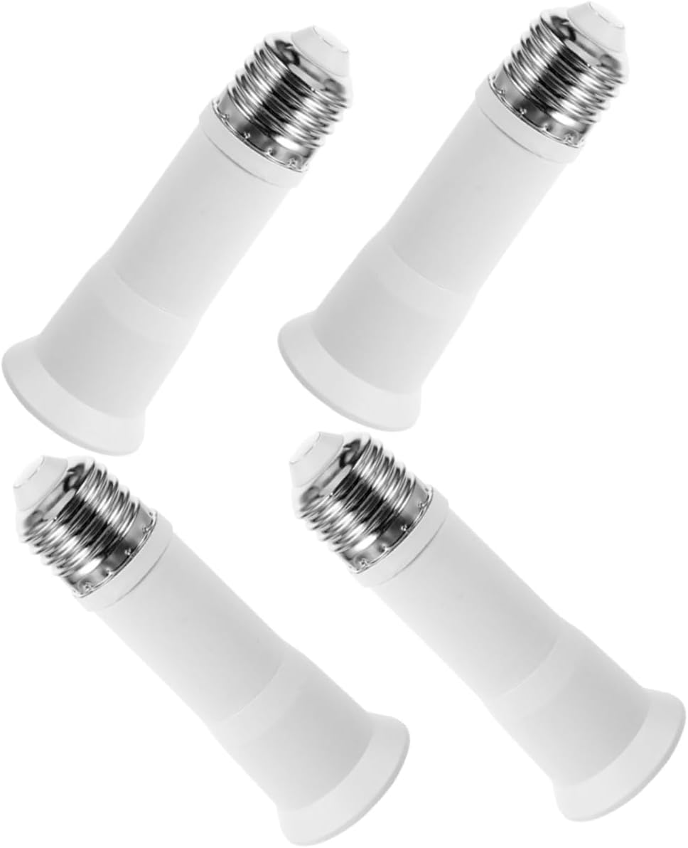 Garneck 20pcs Light Bulb Socket Adapter Extendable Light Socket for Recessed Lighting