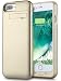 iPhone 7 Plus Battery Case, Peyou 4000mAh Ultra Slim Extended Backup Power Bank Battery Charger Case Cover with Kickstand For Apple iPhone 7 Plus, iPhone 6 Plus, iPhone 6s Plus 5.5" (GOLD)