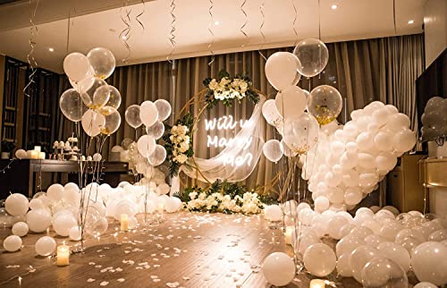 Labeol Clear Balloons Different Sizes 151PCS 18/12/10/5 Inch Clear Balloon Garland Arch Kit Quality Transparent Latex Balloons Decorations for Party Birthday Graduation Wedding by Labeol - Image 6