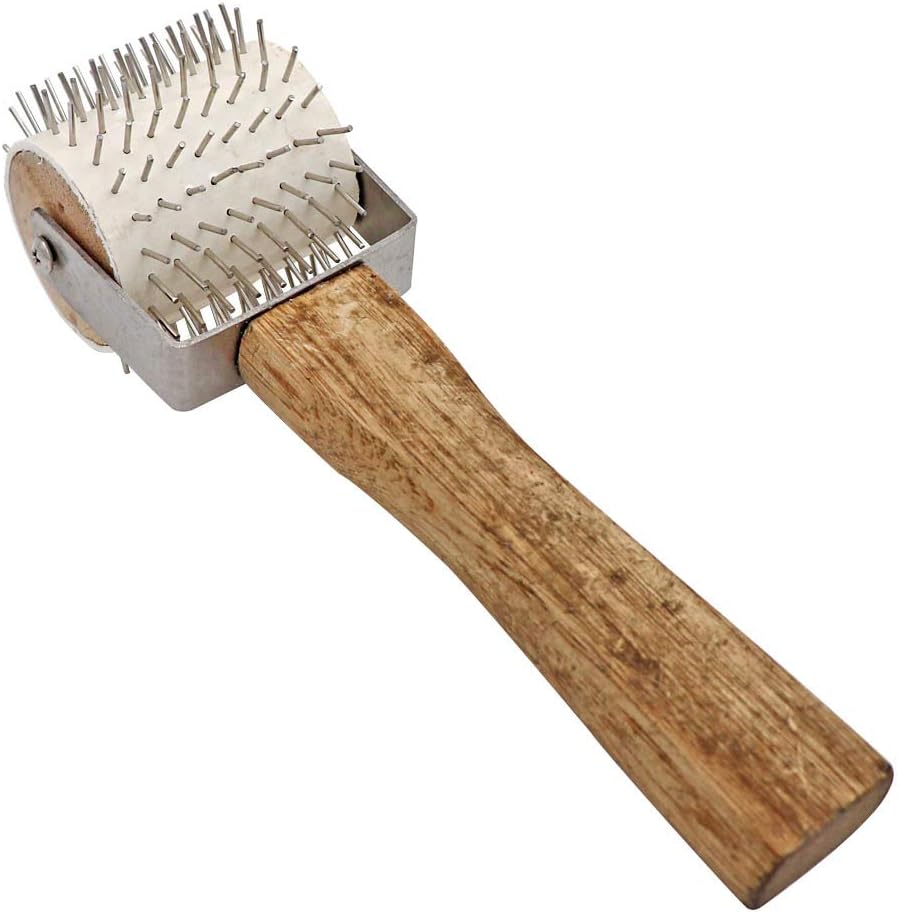MACGOAL Honey Uncapping Roller Honey Comb Uncapping Tool Bees Beekeeping Honey Uncapping Needle Roller Beekeeper Supplies