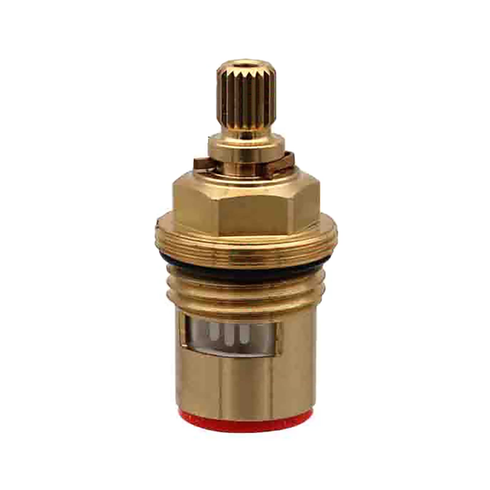Replacement Faucet Valve, Tap Valves Cartridges Brass Ceramic Disc Insert Gland Quarter Turn 1/2"