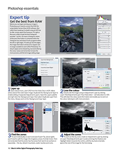 Black & White Digital Photography Made Easy: The All-In-One Guide To Taking Quality Photos And Editing Successfully Using Photoshop #TOP5