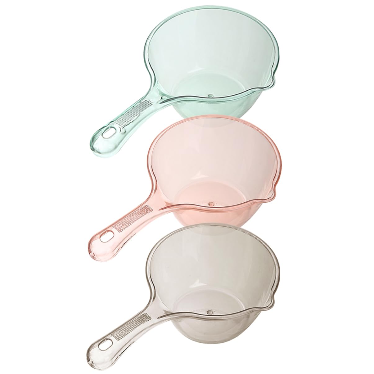 Ciieeo 9 Piezas cuchara cocina utensilios cocina auxiliares para a cuchara agua portátil cucharón baño tómate un baño riego contenedor agua bebé pcdg