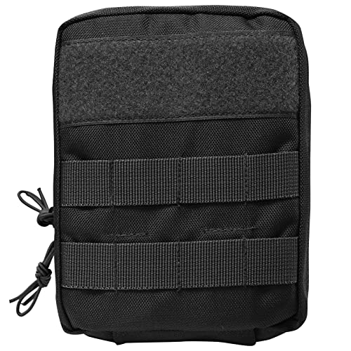 RE-GEN Compact Utility MOLLE Pouch, Military Tactical Molle Waist Pack Pouch, Black - Image 3