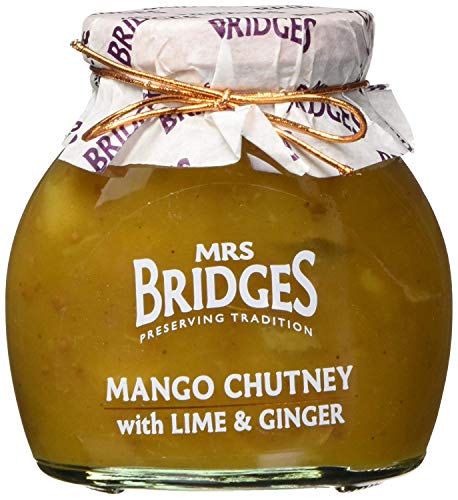 Mrs Bridges' Sweet and Spicy Mango Chutney with Lime and Ginger