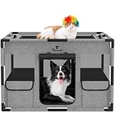 折り畳み家具式ペットサークルのみ Amazon | Pawaboo ペットサークル 折りたたみ 犬 ケージ メッシュ 扉