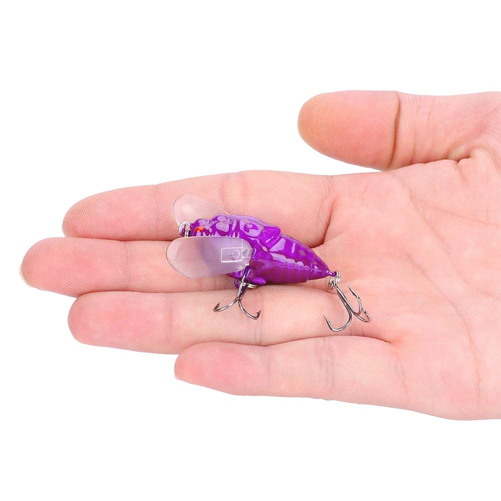 虫プロビッグ・ワン Amazon | VGEBY1 昆虫のルアー 蝉型 釣り 人工餌 プラスチック