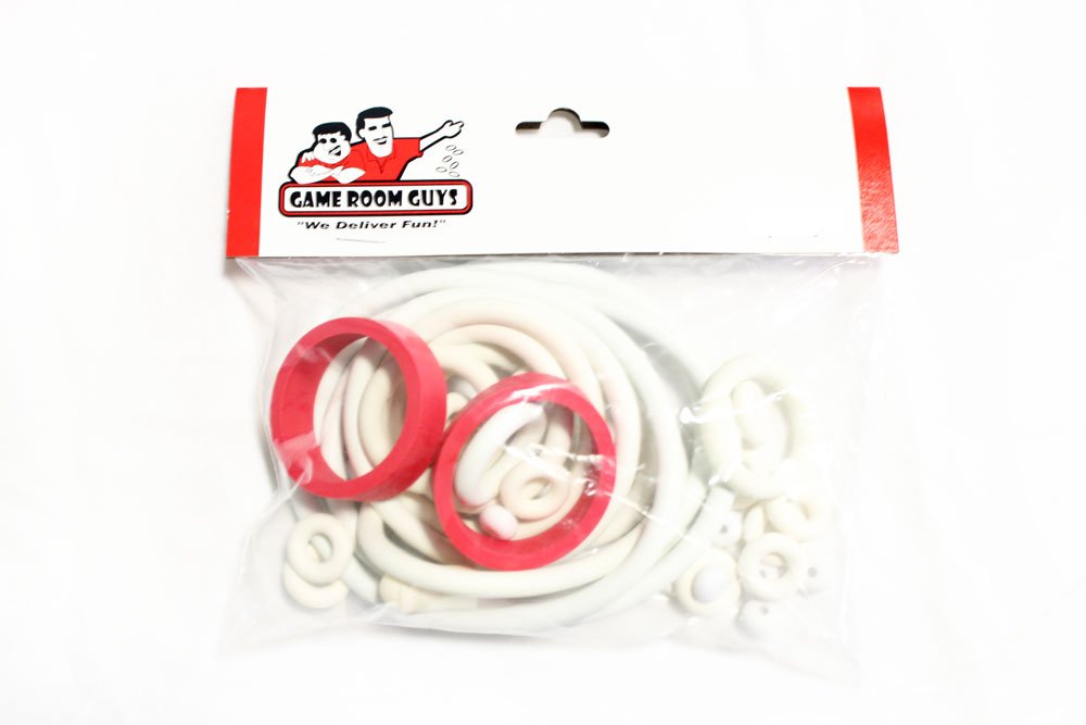 Game Room Guys Grand Products Bullseye 301 Pinball White Rubber Ring K
