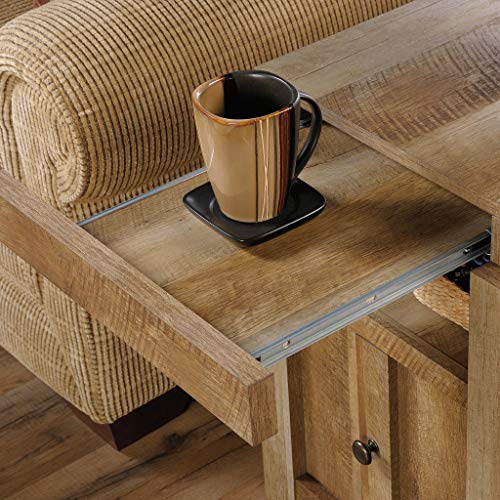 Sauder Dakota Pass Side Table, Craftsman Oak Finish #TOP6
