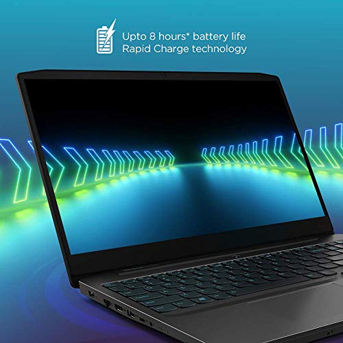 Image of (Refurbished) Lenovo IdeaPad Gaming 3 Intel Core i5 10th Gen 15.6-inch (39.6 cm) FHD 120Hz IPS Gaming Laptop (8GB /512 SSD /Windows 10 /NVIDIA GTX 1650 4GB GDDR6 /Onyx Black /2.2Kg), 81Y401APIN